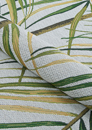 Couristan Dolce Bamboo Forest Frost Area Rug Detail Image