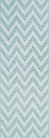 Couristan Timber Cascade Serenity Blue Area Rug Runner Image