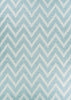 Couristan Timber Cascade Serenity Blue Area Rug main image