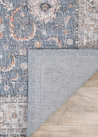 Couristan Savoy Lamar Slate Blue Area Rug Main