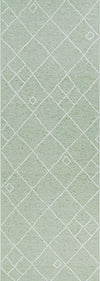 Couristan Timber Orion Herb Green Area Rug Runner Image