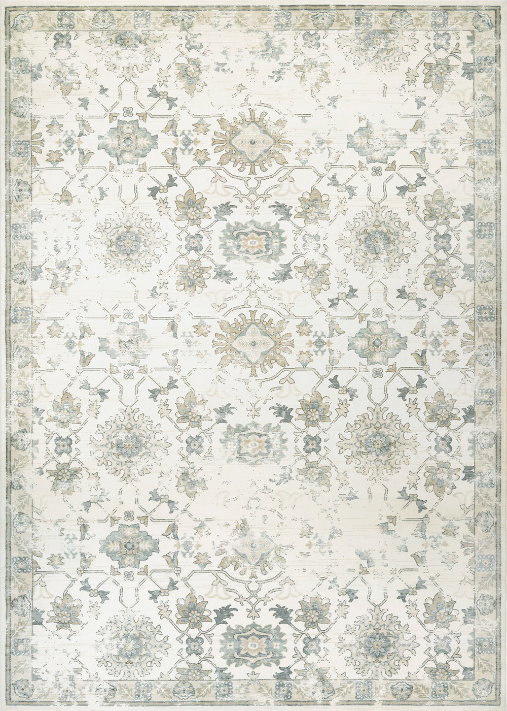 Couristan Provincia Odette Cream/Beige Area Rug