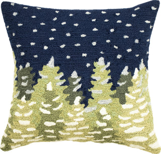 Trans Ocean Frontporch 4512/47 Let It Snow Navy by Liora Manne