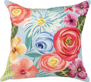 Trans Ocean Illusions 3294/04 Flower Garden Blue by Liora Manne