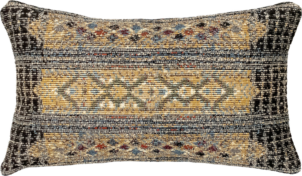 Trans Ocean Marina 8057/48 Tribal Stripe Black by Liora Manne