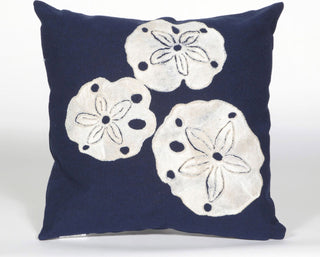 Trans Ocean Visions I Sand Dollar Blue by Liora Manne