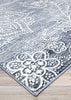 Couristan Nirvana Topiary Greystone Area Rug Close Up Image