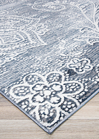Couristan Nirvana Topiary Greystone Area Rug Close Up Image