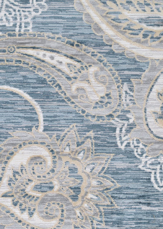Couristan Nirvana Garden Damask Greystone Area Rug Pile Image