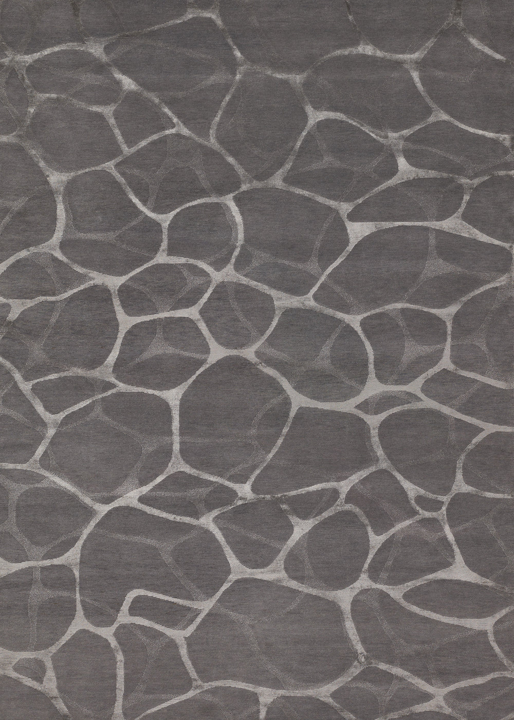 Couristan Impressions Flagstone Grey/Silver Area Rug