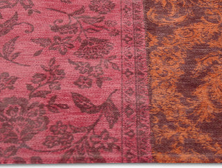 Louis de Poortere Vintage Multi 8103 Orange Purple Area Rug Board Shot