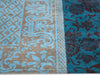 Louis de Poortere Vintage Multi 8105 Turquoise Area Rug Board Shot