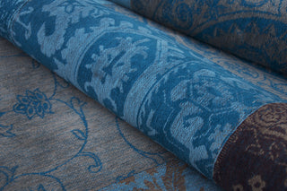Louis de Poortere Vintage Multi 8105 Turquoise Area Rug 