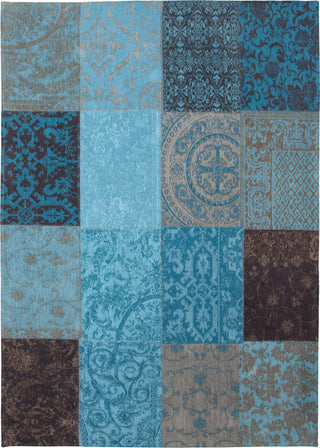 Louis de Poortere Vintage Multi 8105 Turquoise Area Rug main image