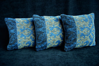 Louis de Poortere Vintage Multi 8108 Bleu Denim Area Rug 