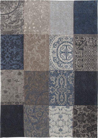 Louis de Poortere Vintage Multi 8108 Bleu Denim Area Rug main image