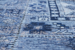 Louis de Poortere Khayma Farrago 8781 Tuareg Blue Area Rug 