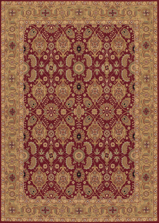 Couristan Royal Kashimar All Over Vase Persian Red Machine Loomed Area Rug