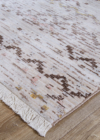 Couristan Bruges Belfry Linen/Blossom Area Rug Close Up Image