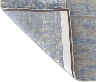 Louis de Poortere Cameo Multi 8237 Gustavian Bleu Area Rug Corner Shot