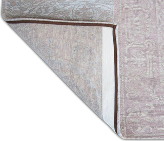 Louis de Poortere Cameo Multi 8238 Bolshoi Pink Area Rug Corner Shot