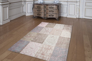 Louis de Poortere Cameo Multi 8238 Bolshoi Pink Area Rug 