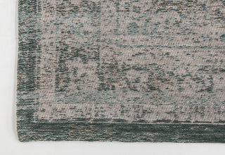 Louis de Poortere Fading World Medallion 8259 Jade Oyster Area Rug Corner Shot