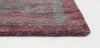 Louis de Poortere Fading World Medallion 8261 Pink Flash Area Rug Close Up