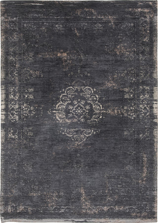 Louis de Poortere Fading World Medallion 8263 Mineral Black Area Rug main image