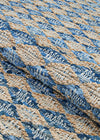 Couristan Nature's Elements Nautical Ripples Wheat/Denim Area Rug Detail Image