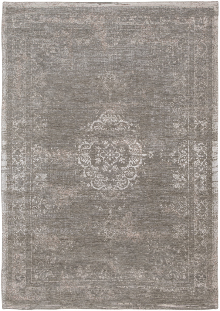 Louis de Poortere Fading World Medallion 8382 White Pepper Area Rug main image