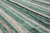 Louis de Poortere Atlantic Ocean 8592 Green Stripes Area Rug by Marie Bathellier Detail
