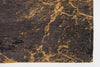 Louis de Poortere Mad Men Cracks 8618 Deep Mine Area Rug 