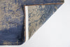 Louis de Poortere Mad Men Cracks 8629 Abyss Blue Area Rug 