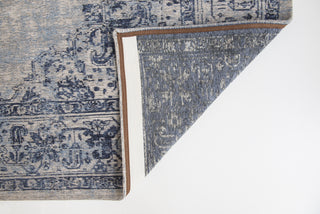 Louis de Poortere Khayma Fairfield 8670 Blue Border Area Rug 