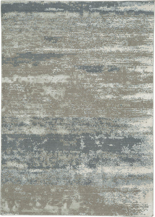 Capel Kathmandu 8700 Silver Area Rug Rectangle/Vertical Stripe Rectangle