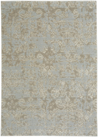 Capel Kathmandu 8700 Blue Silver Area Rug Rectangle/Vertical Stripe Rectangle