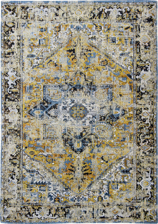 Louis de Poortere Antiquarian Heriz Antique 8704 Amir Gold Area Rug main image