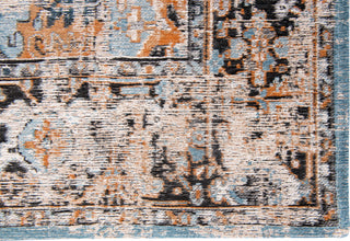 Louis de Poortere Antiquarian Heriz Antique 8705 Seray Orange Area Rug 