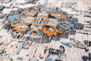 Louis de Poortere Antiquarian Heriz Antique 8705 Seray Orange Area Rug 