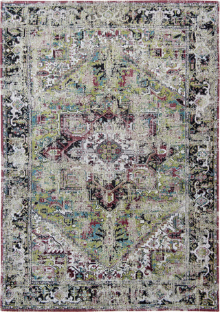 Louis de Poortere Antiquarian Heriz Antique 8706 Avlu Green Area Rug main image