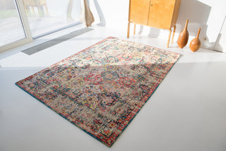 Louis de Poortere Antiquarian Bakhtiari Antique 8712 Janissary Multi Area Rug 