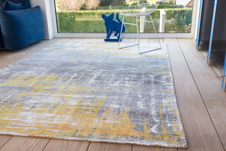 Louis de Poortere Atlantic Streaks 8715 Sea Bright Sunny Area Rug 