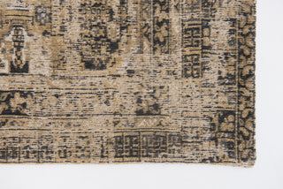 Louis de Poortere Antiquarian Hadschlu Antique 8720 Agha Old Gold Area Rug 