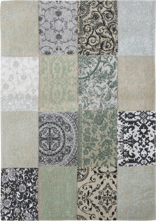 Louis de Poortere Vintage Multi 8751 Ardennes Green Area Rug main image