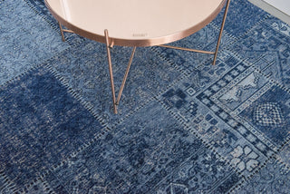 Louis de Poortere Khayma Farrago 8781 Tuareg Blue Area Rug 