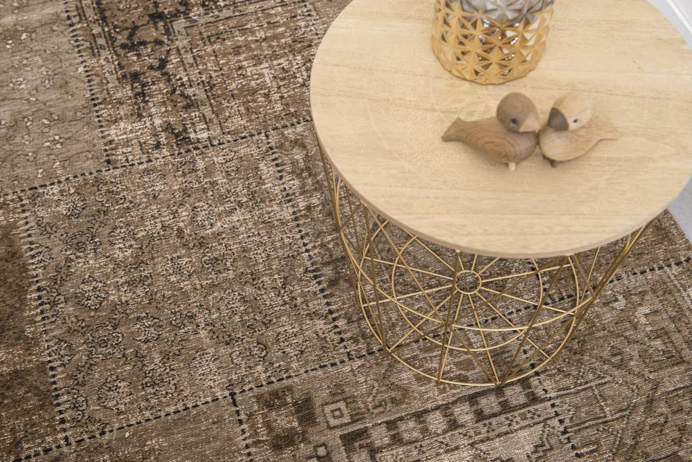 Louis de Poortere Khayma Farrago 8784 Dusty Road Area Rug  Feature