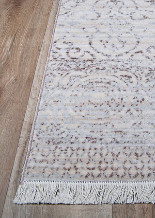 Couristan Bruges Liege Linen/Nougat Area Rug Corner Image