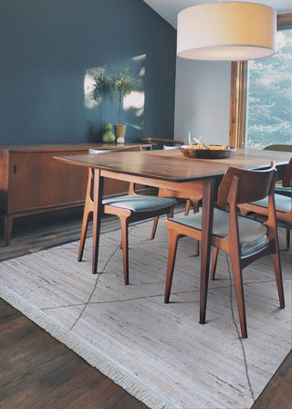 Couristan Bruges Diamante Linen Area Rug Lifestyle Image Feature