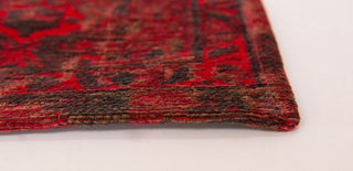 Louis de Poortere Fading World Agra Sur 8940 Grey Red Area Rug Close Up